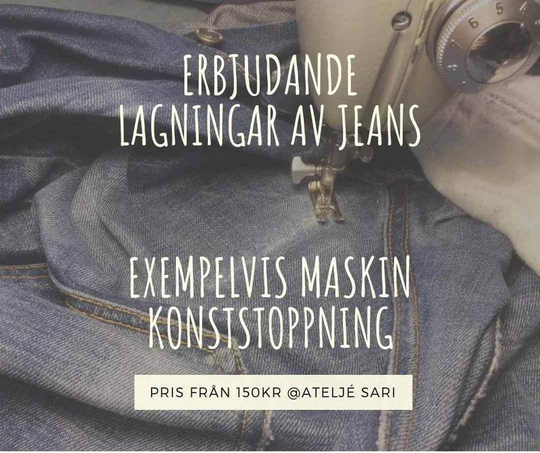 En fortsättning på förra inlägget och en för dina favoritjeans! Det är värt att nämna, det behöver inte kosta så mycket att fixa till sina jeans. Vi kan erbjuda konststop på ett fint och yrkeskunnigt sätt. Efter en lagning och en förstärkning är dina jeans redo för flitig användning. Välkommen att boka en tid hos Din Skräddare i Helsingborg.